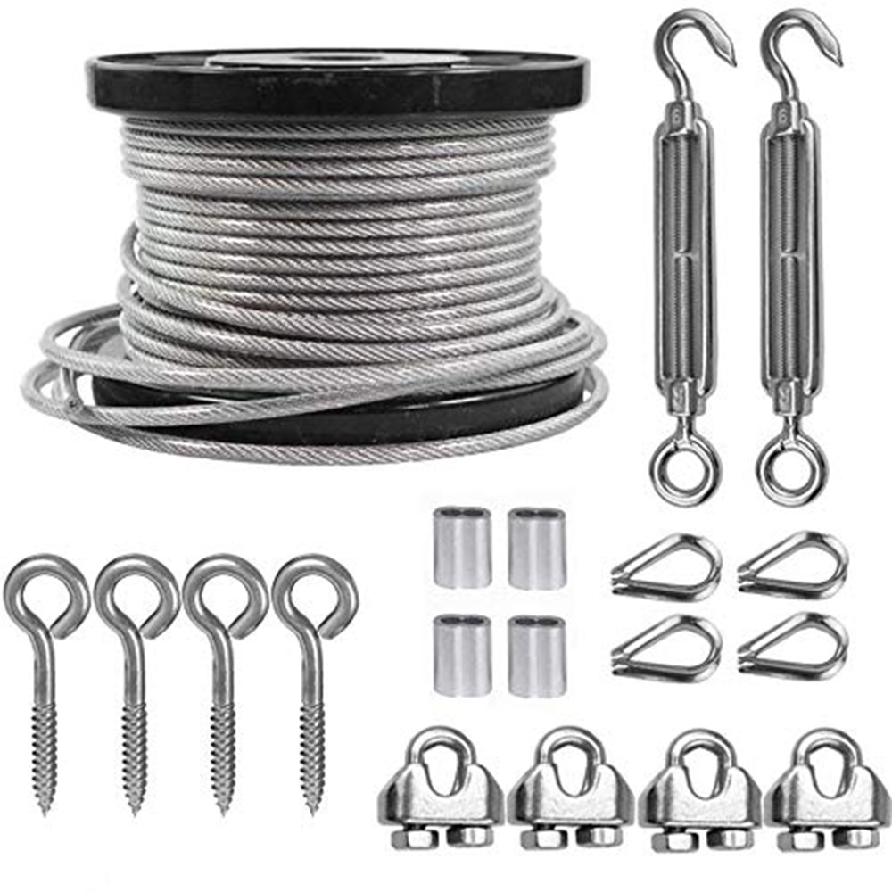 Picture of Global Industrial 1458639 D1003 Wire Rope Trolley Kit